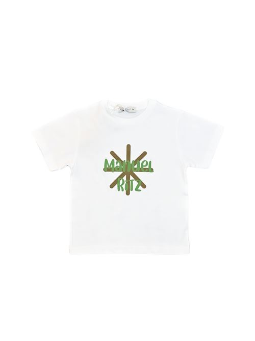 T-shirt, bambino, logata. MANUEL RITZ | MR2173BIFA